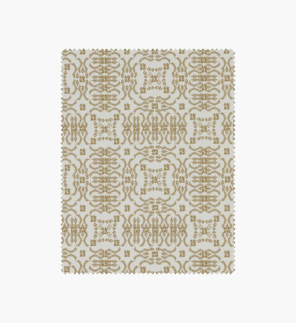 Heritage Cotton Fabric - Cream
