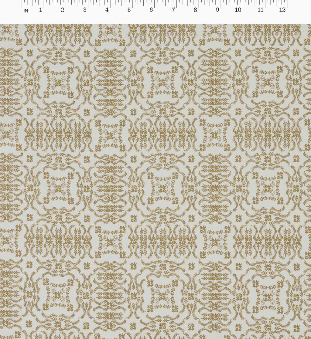 Heritage Cotton Fabric - Cream