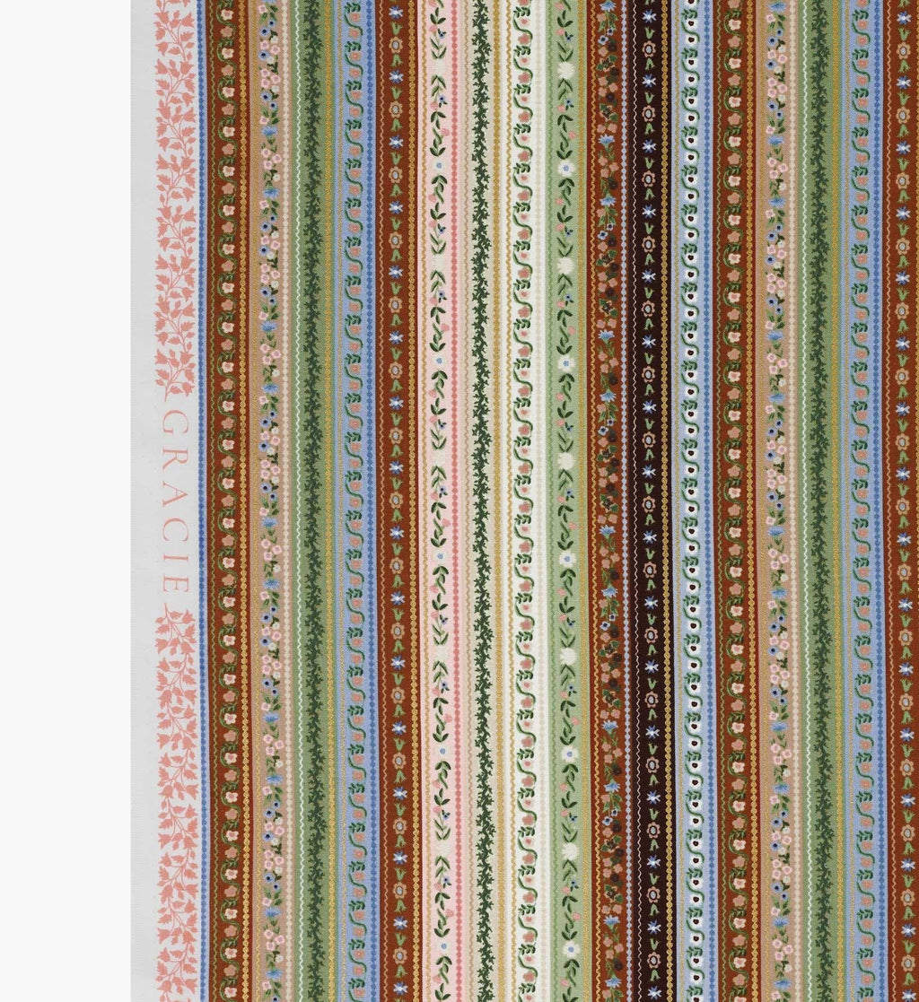 Gemma Cotton Metallic Fabric - Multi II